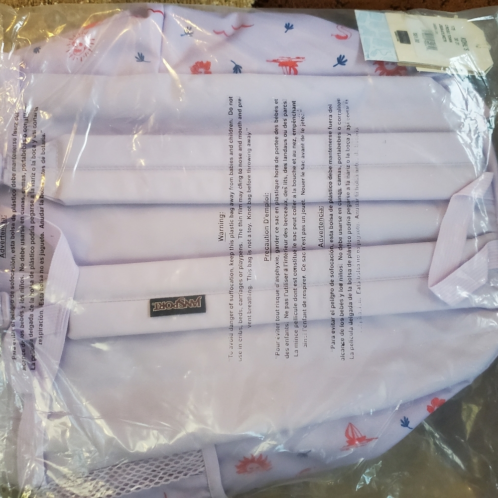 JanSport Cross Town Backpack Lagoon Luau NWT in Original Packaging - Picture 9 of 9